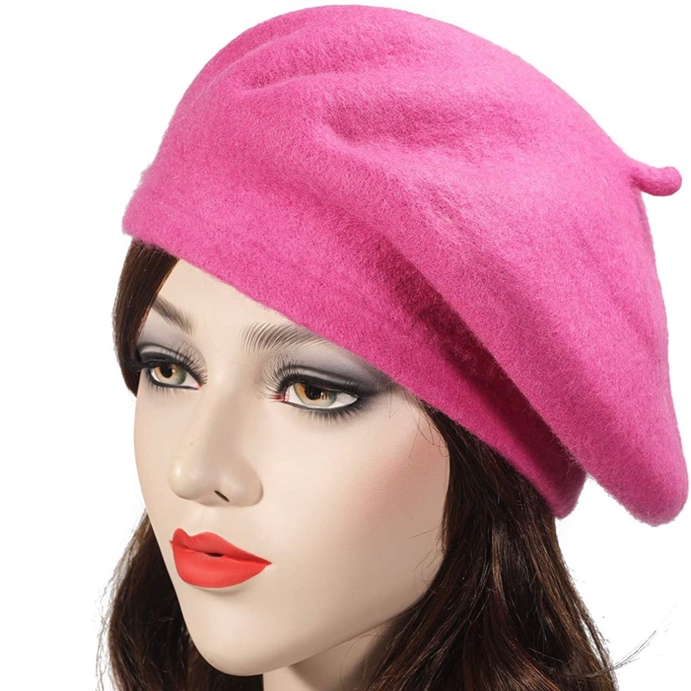 Wool French Beret Hat